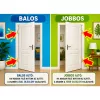100x210 Zala műanyag mellékbejárati ajtó