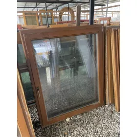 115x140 bontott egyszárnyú fa ablak
