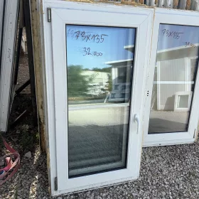 73x135 bontott egyszárnyú műanyag ablak